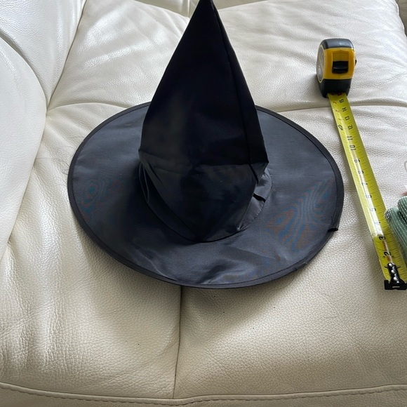 Accessories - Witch hat with fake hair and new witch fingers